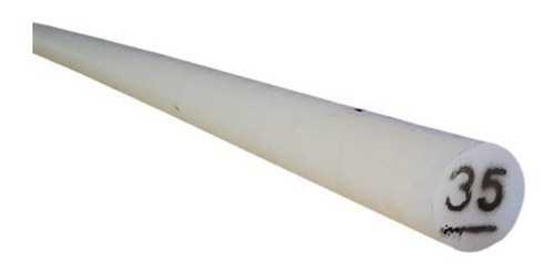 Tarugo De Nylon Ny6 Tecnil Barra 25mm X 50cm