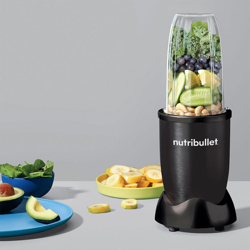 Imagen 9 de 9 de Nutribullet Pro 900w All Black Pulverizador Alimentos 9 Acc