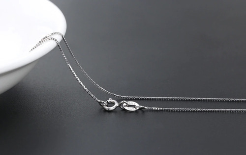 Cadena Collar Veneciano Para Mujer En Plata Italiana 925