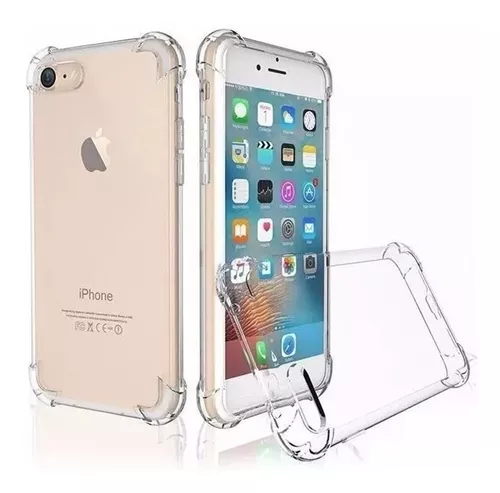 versus deshonesto Acuerdo Funda Transparente Tpu + Vidrio Templado Para iPhone 6 6s