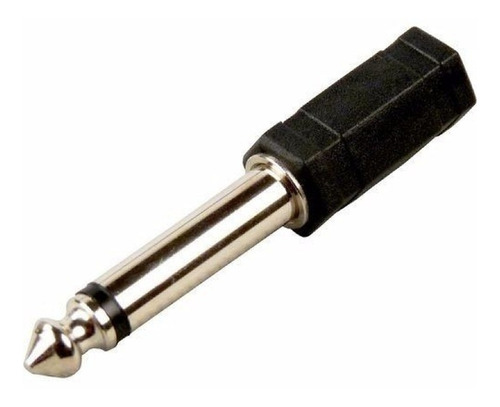 Plug Adaptador De Audio P10 Macho Para P2 Femea Estereo
