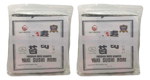 Asia Oriental Premium 270gr 100 hojas nori