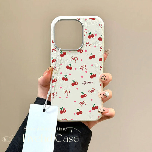 Carcasa De Dibujos Animados Con Lunares En Cerezo Para Redmi A3 14c 13c 12c 9t