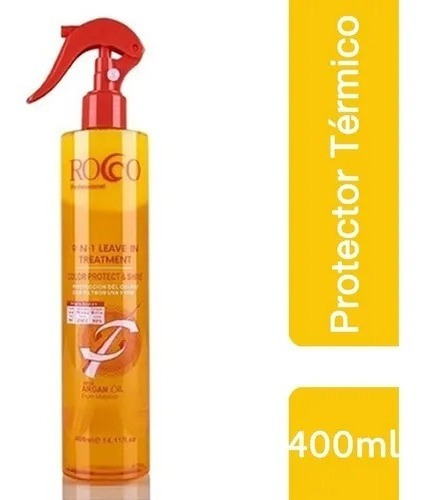 Rocco® Protector Térmico Anti-frizz Con Argan Naranjo 400ml