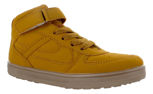 Panam Tenis Bota Vestir Casual Skate Polipiel Ocre Niños 832 | Meses sin intereses Panam Tenis Bota Vestir Casual Skate Polipiel Ocre Niños 832 | Meses sin intereses