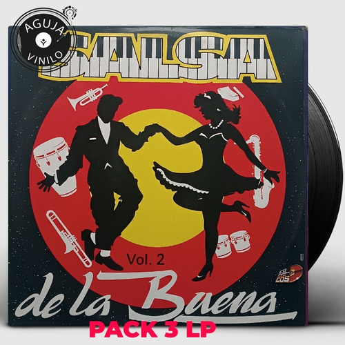 Salsa De La Buena - Lp - 3 Vinilos Edicion Colombia