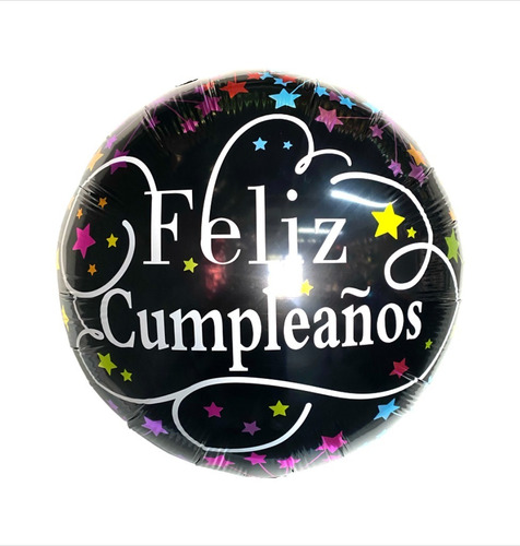 Globo Feliz Cumple 18´´ - Pack X 5 Un (ml607408)