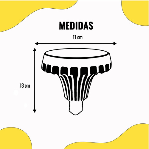 Lampara Foco Led Par38 | 20w | 6400k | 100-240v Dl-38aa/64