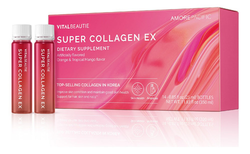 Vitalbeautie Super Collagen Ex (14 Unidades) - Colageno Liqu