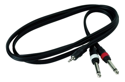 Warwick Rcl20913d4 Cable Plug Estéreo 3,5mm A 2plug Mono 6.3