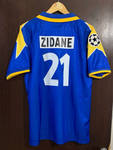 Camiseta Juventus Champions 1995/1996 Suplente Zidane (Usado)