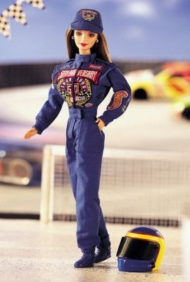 Barbie Collector Nascar 50th Aniversary Loira 1998
