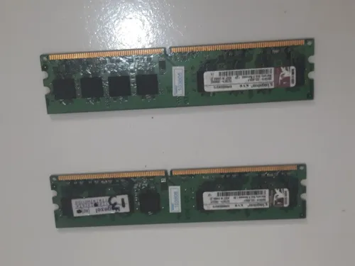 2 Memoria Kingston Ddr2 De 1gb Kvr800d2n5 | MercadoLivre