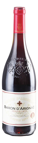 Vino Tinto Baron D'arignac Tempranillo 750 Ml