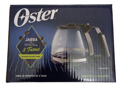 Jarra Para Cafetera Oster 5 Tazas Original