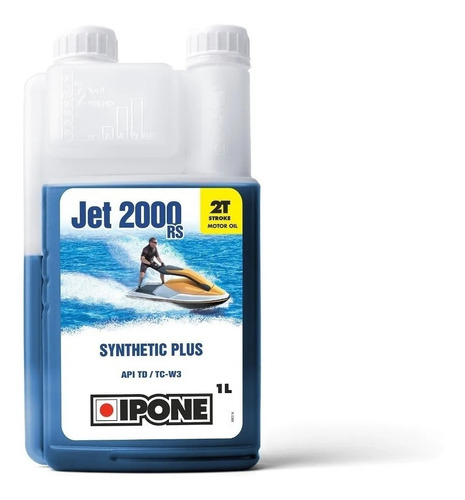 Ipone Aceite Semisintético Jet 2000 Rs 2t Api Td/tc-w3 1 L
