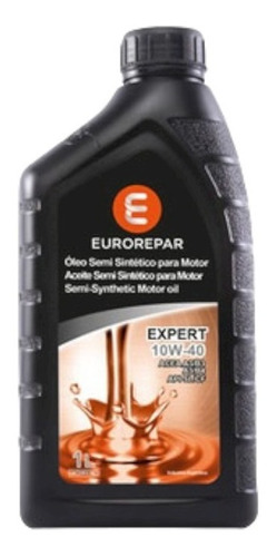 Aceite De Motor Eurorepar 1 Litro 10w40 Semisintetico Expert