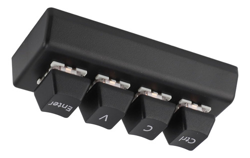 Ebtools Mini Keypad Programable 4 Keys Admite Nkro Red Switc