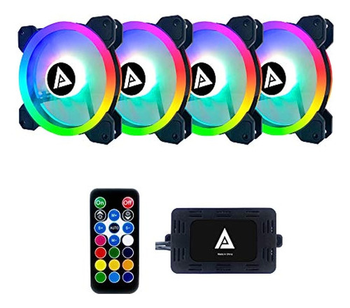 Apevia Tl4-rgb Twilight 120mm Ventilador Led Silencioso Dire