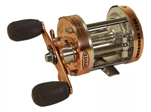 Reel rotativo Spinit as 6500 color dorado