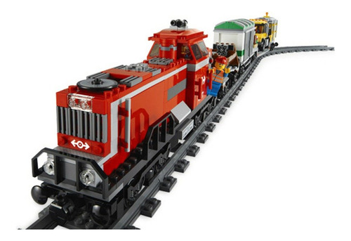 Set De Tren Lego De Juguete Rojo 3677 Para Niños De 6 A 12 A