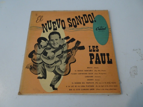 Les Paul - El Nuevo Sonido - Vinilo 10 Pulgadas Argentino