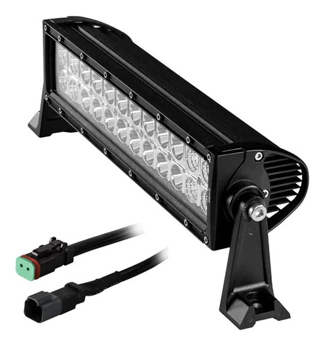 Heise Barra Luz Led Alto Rendimiento 14  Doble Fila