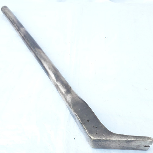 Antigua Rara Barreta Pata De Cabra De Bronce Maciza Pesada (Usado)