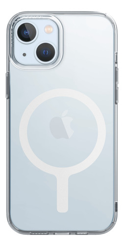 Carcasa Para iPhone 15 - Marca Uniq Modelo Lifepro Xtreme - Compatible Con Magsafe - Transparente
