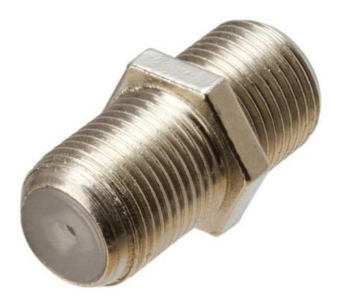 Conector Union Cable Coaxial Rg6 Rg59 Hembra (pack 4 Unidad)