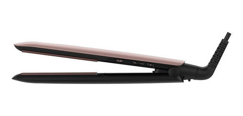 Plancha de cabello Remington Keratin Therapy S8599 negra y rosa 120V