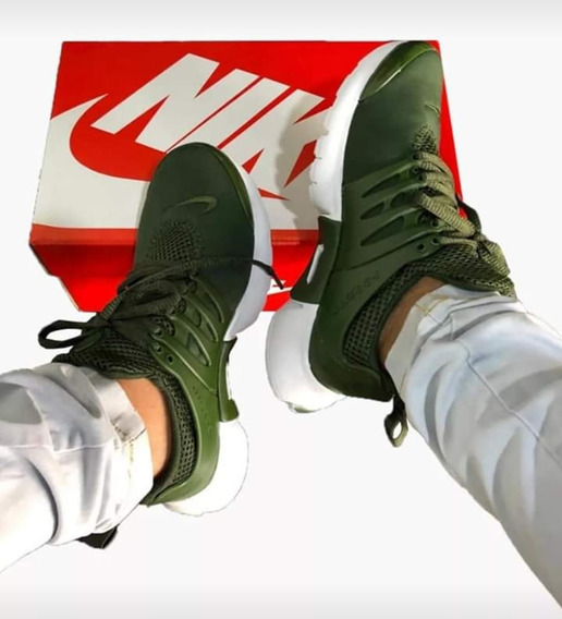 nike presto verde militar