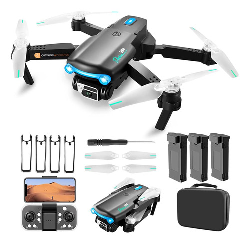 Toileum Mini Drone Con Cámara Para Adultos - 4k Hd Fpv Drone