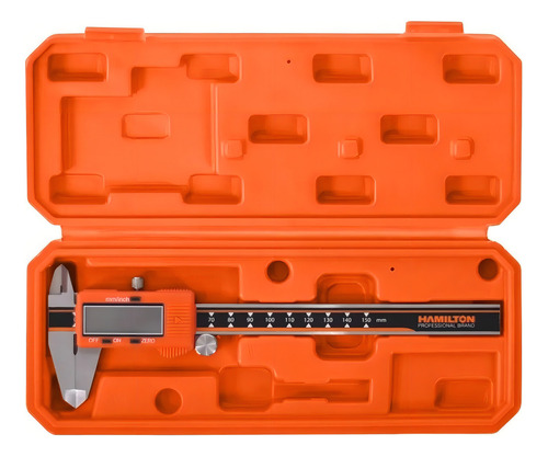 Calibre Pantalla Digital 150mm Plastico Acero Inox Hamilton