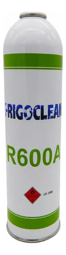 Gas Refrigerante R600a 420g Lata Envase Descartable Frigocle