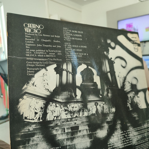 Lp Caetano Veloso - 1971 - Original Raro - Excelente (Usado)