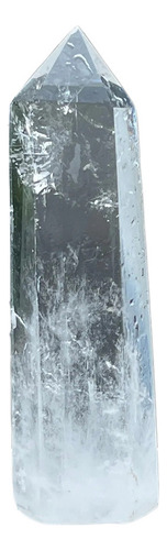 Adorno De Torre De Energía Hexagonal De Cristal Transparente