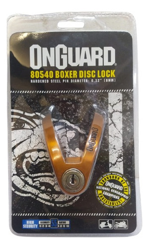 Traba Disco Onguard Boxer 8 Mm 80540 Centro Motos