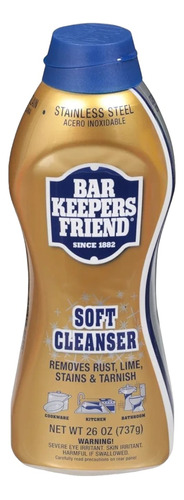 1 Limpiador Y Pulidor Multiusos  26oz Bar Keepers Friend