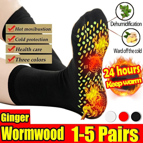 Calcetines Cortos Autocalentables Unisex Para Deportes De Es