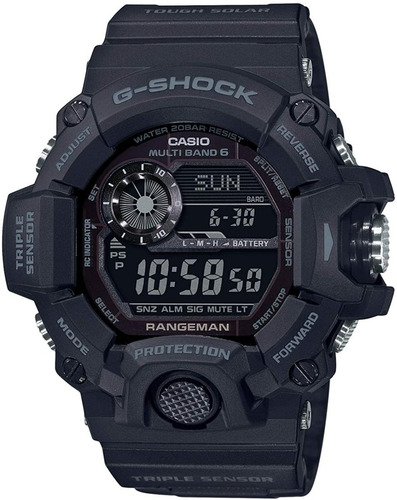 Casio G Shock Gw-9400-1b Solar Reloj Hombre 53mm