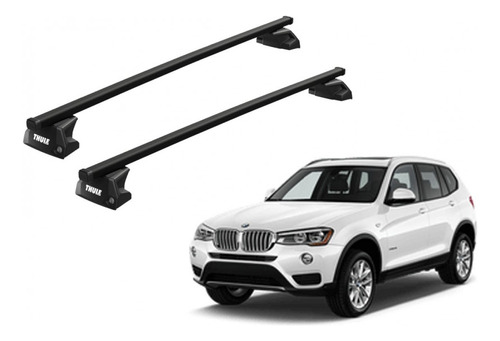 Barras Thule Bmw X3 10-17 Ra / Squarebar Evo