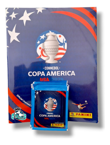 Álbum + 50 Sobres Copa América Usa2024 (250 Estampas) Panini