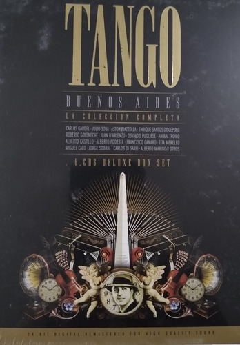 Tangos En 6 Cd Originales Y Nuevos  Artistas De Lujo 