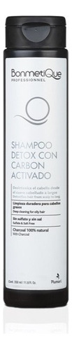 Bonmetique Shampoo Detox Con Carbon Activado X 350ml - Vegan