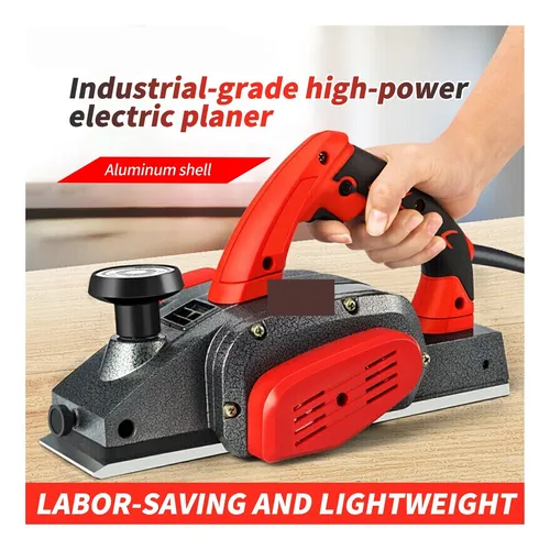 Cepillador Eléctrico De 1600w, Potente Cepillo De Madera De