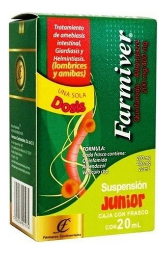 Farmiver Suspensión Junior, 1 Frasco 20 Ml