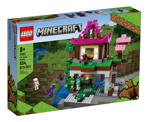 Os Campos De Treino Lego Minecraft - LEGO 21183 - Noy Brinquedos