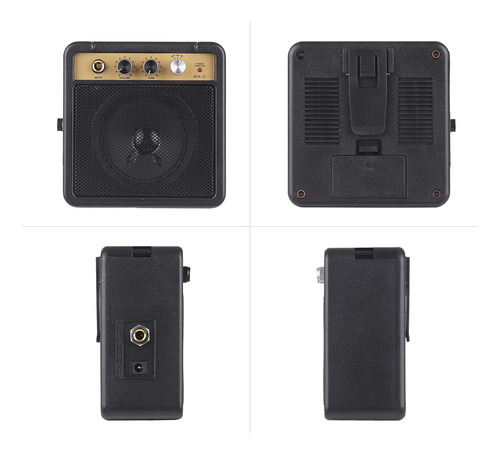 Amplificador De Caja De Voz, Miniguitarra, Altavoz En Pulgad