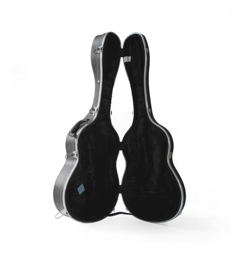 Estuche Rigido Guitarra Clásica. Abs. Interior Terciopelo